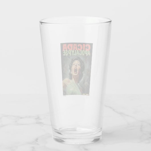 Cicada Apocalypse 2024 Glas (Achterkant)