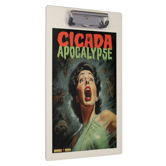 Cicada Apocalypse 2024 Klembord (Rechts)