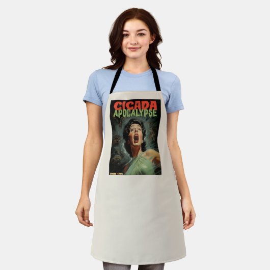 Cicada Apocalypse 2024 Schort (Gedragen)