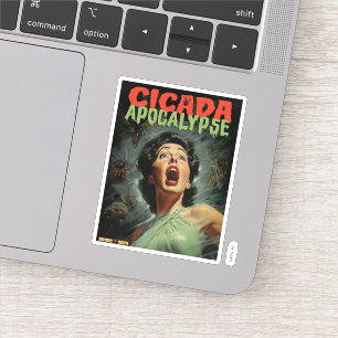 Cicada Apocalypse 2024 Sticker