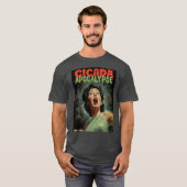 Cicada Apocalypse 2024 T-shirt (Voorkant volledig)