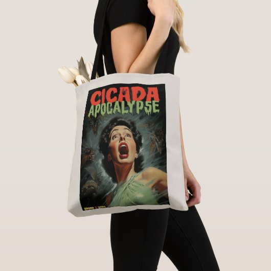 Cicada Apocalypse 2024 Tote Bag (Dichtbij)