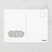 Cicada - Briefkaart (Achterkant)