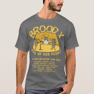 Cicada Brood X Cicada Invasion 2021 Cicada Song EA T-shirt