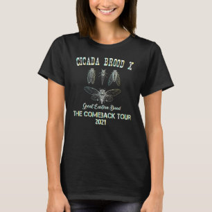 Cicada Brood X Return Invasion Summer 21 Magicicad T-shirt