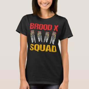 Cicada Brood X Squad Red Eyed Cicadas Kinder Peute T-shirt