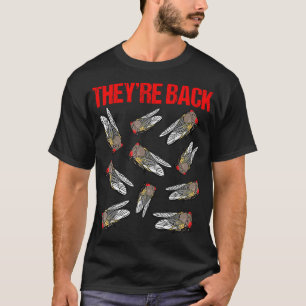 Cicada Brood X Theyre Back Cicadas T Kinder T-shirt