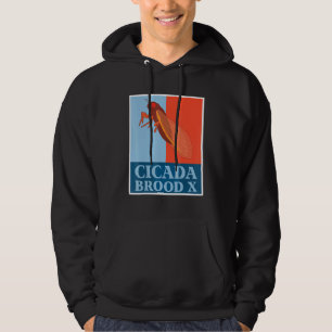 Cicada Brood Year 0 Magicada Persisted Maryl Easte Hoodie