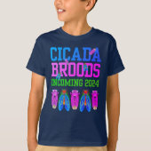 CICADA BROODS INKOMEND 2024 Leuk Kinder T-shirt (Voorkant)