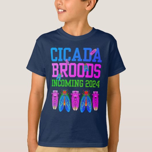 CICADA BROODS INKOMEND 2024 Leuk Kinder T-shirt (Voorkant)