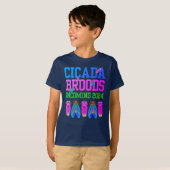 CICADA BROODS INKOMEND 2024 Leuk Kinder T-shirt (Voorkant volledig)