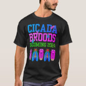 CICADA BROODS INKOMEND 2024 Plezier T-shirt (Voorkant)