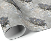 Cicada Bug Face Natuur Pattern   Cadeaupapier (Rol Hoek)