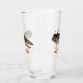 Cicada Bug, Sect Foto gepersonaliseerd Glas (Links)