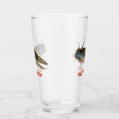 Cicada Bug, Sect Foto gepersonaliseerd Glas (Rechts)