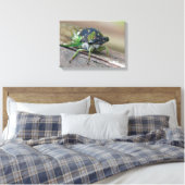 Cicada Canvas Afdruk (Insitu (Slaapkamer))