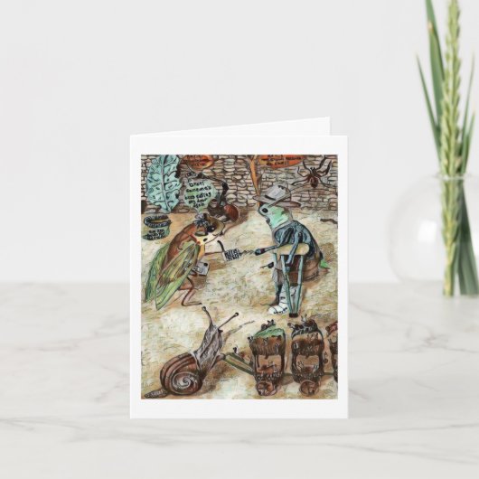 Cicada Cassandra Gets Mail Bedankkaart (Voorkant)