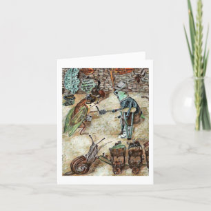 Cicada Cassandra Gets Mail Bedankkaart