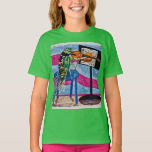 Cicada Cassandra speelt viool 🎻 T-shirt