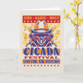 Cicada Country Music Festival Kaart (Gele Bloem)