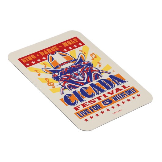 Cicada Country Music Festival Magneet (Rechterzijde)