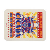 Cicada Country Music Festival Magneet (Horizontaal)