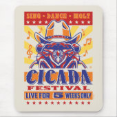 Cicada Country Music Festival Muismat (Voorkant)