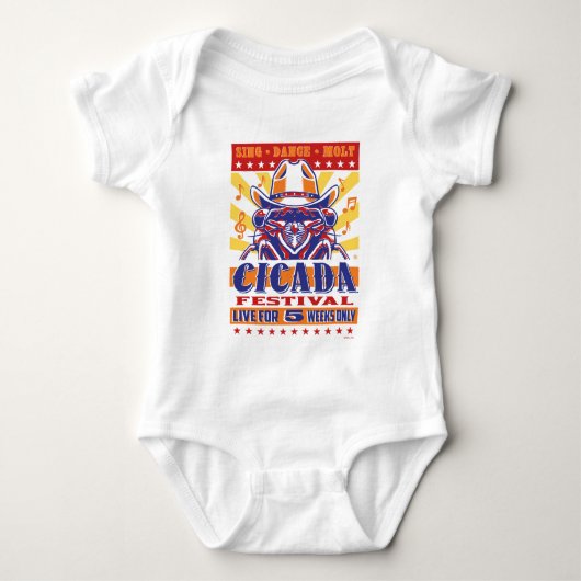 Cicada Country Music Festival Romper (Voorkant)