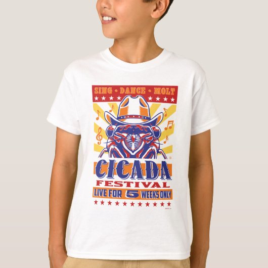 Cicada Country Music Festival T-shirt (Voorkant)