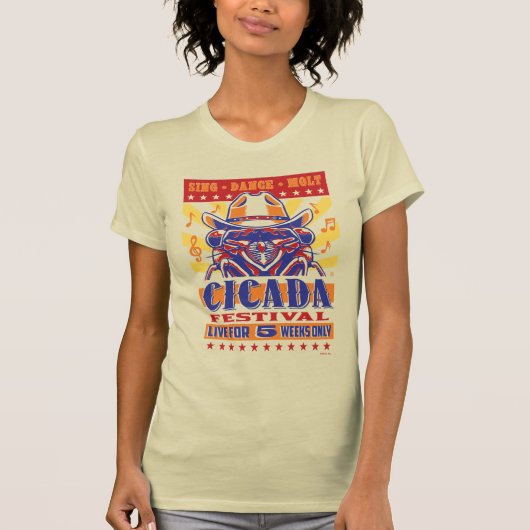 Cicada Country Music Festival T-shirt (Voorkant)