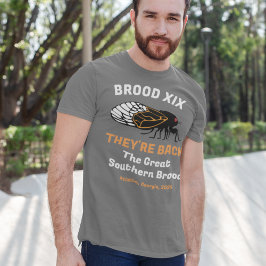 Cicada Emergence Ze zijn terug volledig  T-shirt