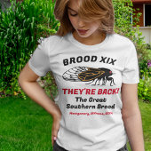 Cicada Emergence Ze zijn terug volledig T-shirt