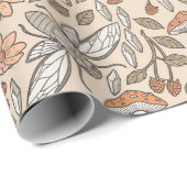 Cicada in het bos cadeaupapier (Rol Hoek)