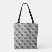 Cicada Insect Dier Natuur Patroon Tote Bag (Achterkant)