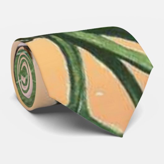 Cicada Insect Illustration Art Stropdas (Opgerold)