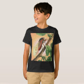 Cicada Insect Illustration Art T-shirt (Voorkant volledig)