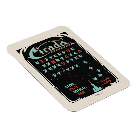 Cicada Invada Magneet (Rechterzijde)