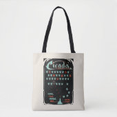 Cicada Invada Tote Bag (Voorkant)