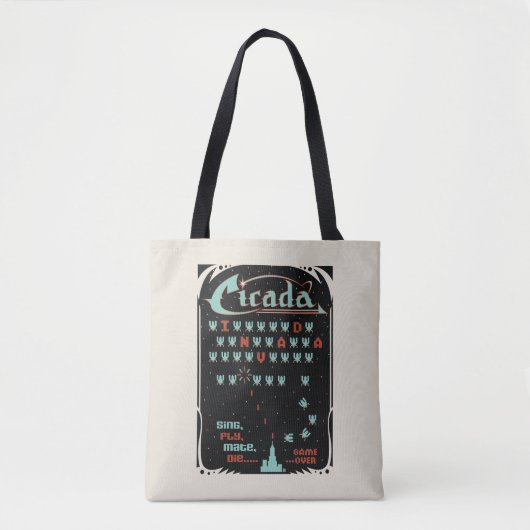 Cicada Invada Tote Bag (Voorkant)