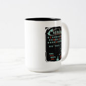 Cicada Invada Tweekleurige Koffiemok (Voorkant rechts)