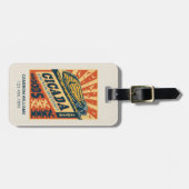 Cicada Invasion 2024 Brief Pers Bagagelabel (Voorkant horizontaal)