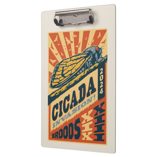 Cicada Invasion 2024 Brief Pers Klembord (Links)