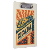 Cicada Invasion 2024 Brief Pers Klembord (Rechts)