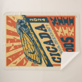 Cicada Invasion 2024 Brief Pers Sherpa Deken (Voorkant (horizontaal))