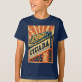 Cicada Invasion 2024 Brief Pers T-shirt (Voorkant)
