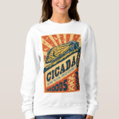 Cicada Invasion 2024 Brief Pers Trui (Voorkant)