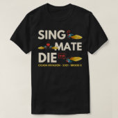 Cicada Invasion Brood X 2021 Sing Mate Die Funny G T-shirt (Design voorkant)