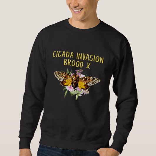 Cicada Invasion Brood X Magicada Insect Trui (Voorkant)