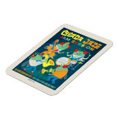 Cicada Jazz Jam Sessie Magneet (Linkerzijde)