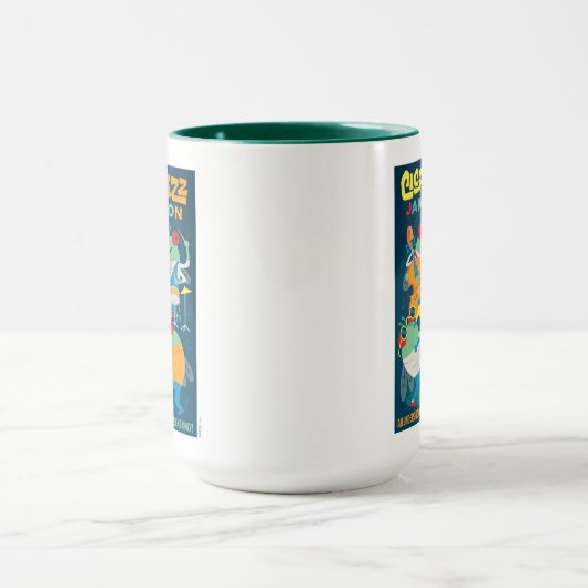 Cicada Jazz Jam Sessie Mok (Midden)